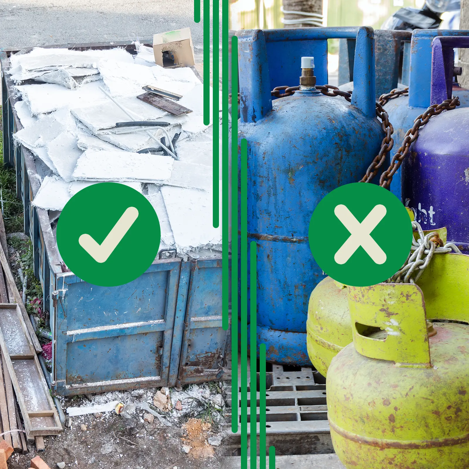 What Can and Can't Go Into a Rental Dumpster in Florida